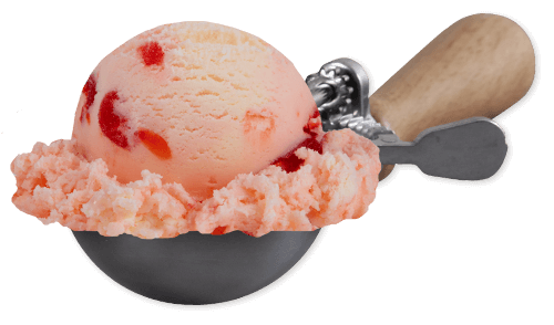 Scoop of Cherry Vanilla