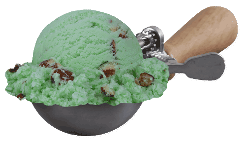 Scoop of Pistachio Almond