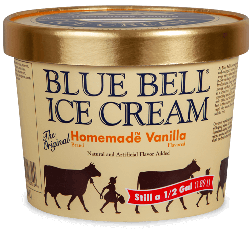 Homemade Vanilla  Blue Bell Ice Cream