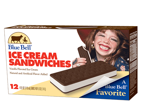 Blue Bell 12 pk Ice Cream Sandwiches