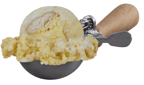 Scoop of Banana Pudding