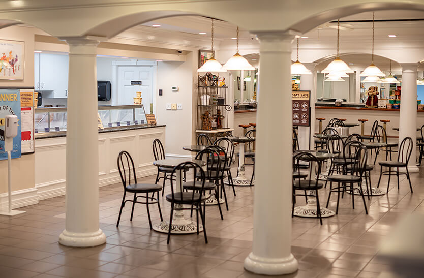 Ice cream parlor in Sylacauga, Alabama