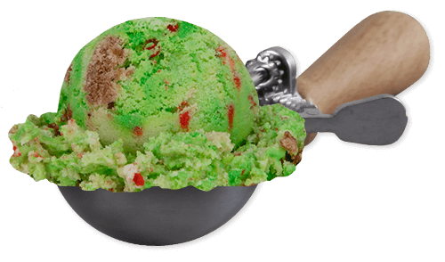 Scoop of Christmas Cookies Ice Cream