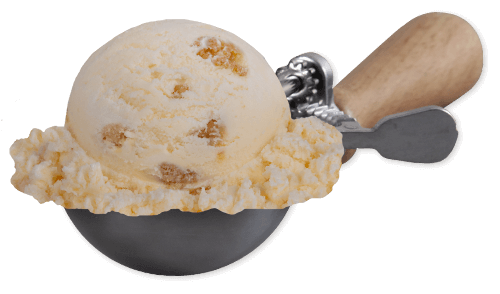 Scoop of Gooey Butter Cake