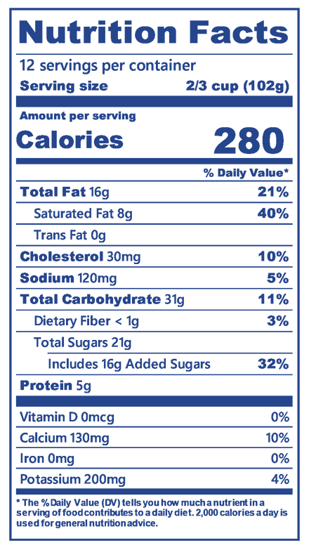 Classic-pecan-pie-HG-nutrition-label