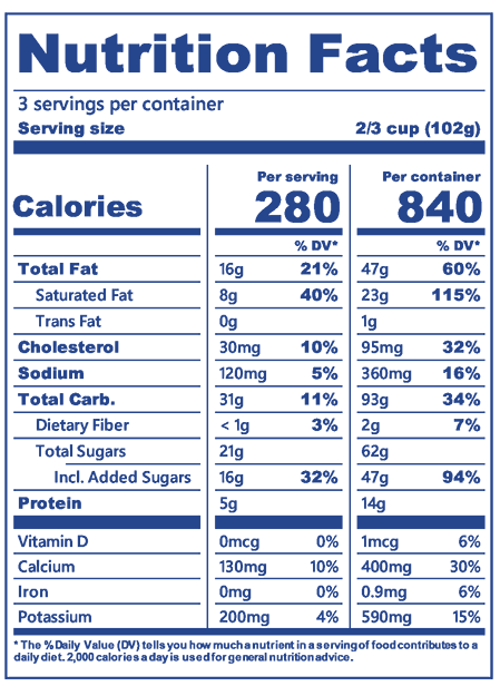 Classic-pecan-pie-pint-nutrition-label